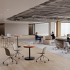 Smart Conference Room Set mit Tisch + Stühle + Mobiles Whiteboard