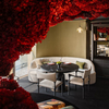 Hochwertiges Hotel Lounge Sofa Möbelsofa Set maßgeschneidert modernes Holzsofa Massives Holz Wohnzimmer Sets Möbel Luxus