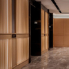 Massive moderne Holzwandpaneele für 5-Sterne Hotel Villa Outdoor Badezimmer Apartment Möbel für Lobby Schlafzimmer Wohnzimmer Schlafzimmer