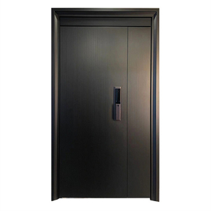 Hochklassige zeitgenössische Massivholz-Schlafzimmertüren modernes Design für Heim- und Hotelmöbel