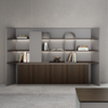 Hölzerner Executive Desk mit Lederstuhl