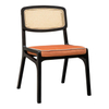 Vancouver Industrial Chair Metal und Leder Kombination
