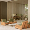 Moderne 5-Sterne-Hotel Lobby Möbel Sets Custom zeitgenössisches Wohnzimmersofa für öffentliche Gebiete