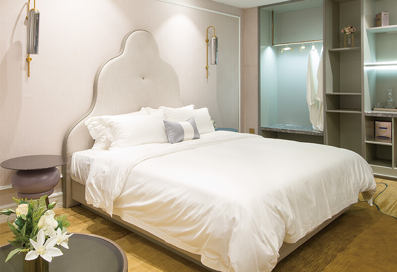 Fabrikbenutzerdefinierte 4- bis 5-Sterne-Luxus-moderne Hotelbett-Möbel-Hotel-Schlafzimmer-Sets