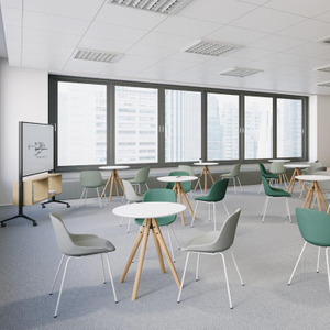 Casual Meeting Lounge Set (Couchtisch + 2 Stühle)