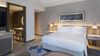 Moderne Luxus Massivholz Schlafzimmer Möbel Chinesisches Design Kingsize -Schlafzimmer Sets mit Vollbett für Hotel Apartment Home Nutzung