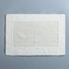 Custom Label Hotel Bad Matte Anti-Rutsch-Eingangstür Matte bequeme Bio-Baumwollflausche weiche Plüschmatte