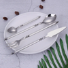 Hochwertige wiederverwendbare Besteckset -Set Creative Silberwaren -Bestecke und Gabel -Set aus Edelstahl