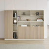 Hölzerner Executive Desk mit Lederstuhl