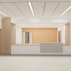 Krankenschwester Station Möbelset (Schreibtisch + Schrank)