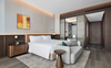 Foshan Massivholz Schlafzimmer Möbelsets moderne Hotelbetten Großhandel hochwertige modische Holzbett Großhandel Schlafzimmer