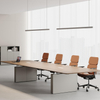 Executive Big Conference Set (Tisch + 4-8 Lederstühle)
