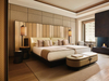 Moderne Luxus Kingsize -Schlafzimmer Set 2025 High End 5 Sterne Resort Hotelmöbel Hochwertiges Holz/Stoff für Heimwohnung