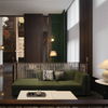 Stylischer zeitgenössischer Holz -Esstisch und Stuhlset - am besten für Hotels & Cafés