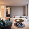 Hochwertiges Hotel Lounge Sofa Möbelsofa Set maßgeschneidert modernes Holzsofa Massives Holz Wohnzimmer Sets Möbel Luxus