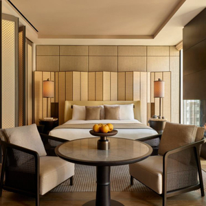 Hotel Bettraum 5 Sterne fantastisches Hotel Design Gästezimmer Holzmöbel Holz Hotel Star -Projekt Schlafzimmer Set