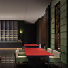 Stylischer zeitgenössischer Holz -Esstisch und Stuhlset - am besten für Hotels & Cafés