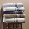 Luxusweiß Maximale Weichheit Jacquard Baumwolle dickes Schnellrockenbadetuch Set