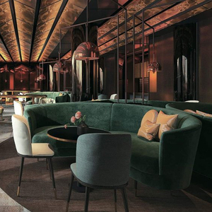 China -Lieferants -Sofa & Stuhl Set für Hotels Lobby Café Apartment & Villa Nutzung