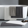 Neue Stile Jacquard Floor Matte Wasser absorbierende Non -Slip -Fuß -Handtuch Hotel Badmatten