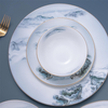 Bestseller chinesischer Stil Bone China Luxus feines China -Abendessen, Luxus -Abendessen ~