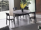 Luxus Moderne Esstisch Sinterstein einziehbarer runder Tisch und Stühle Set Esszimmermöbel