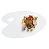 Customized Products Keramik weiße Service Dish Bone China Meeresfrüchte 14 "Bootsform für das Restaurant Catering Hall