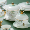 Bestseller chinesischer Stil Bone China Luxus feines China -Abendessen, Luxus -Abendessen ~