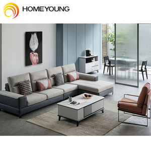 Minimalistische italienische stil light luxus mehrfacher sofa modern klein wohnung wohnzimmer stoff sofa
