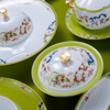 Hochfertiger Bone China Table Warware Set Ceramic-Geschirr und Essstäbchen voll für den Haushaltsgebrauch und Geschenke ausgestattete Funktionen