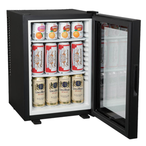 Eintüriger kompakter Mini-Kühlschrank, Minibar-Kühlschrank, Glastür-Display, Gefrierschrank, Glastür-Kühlschrank