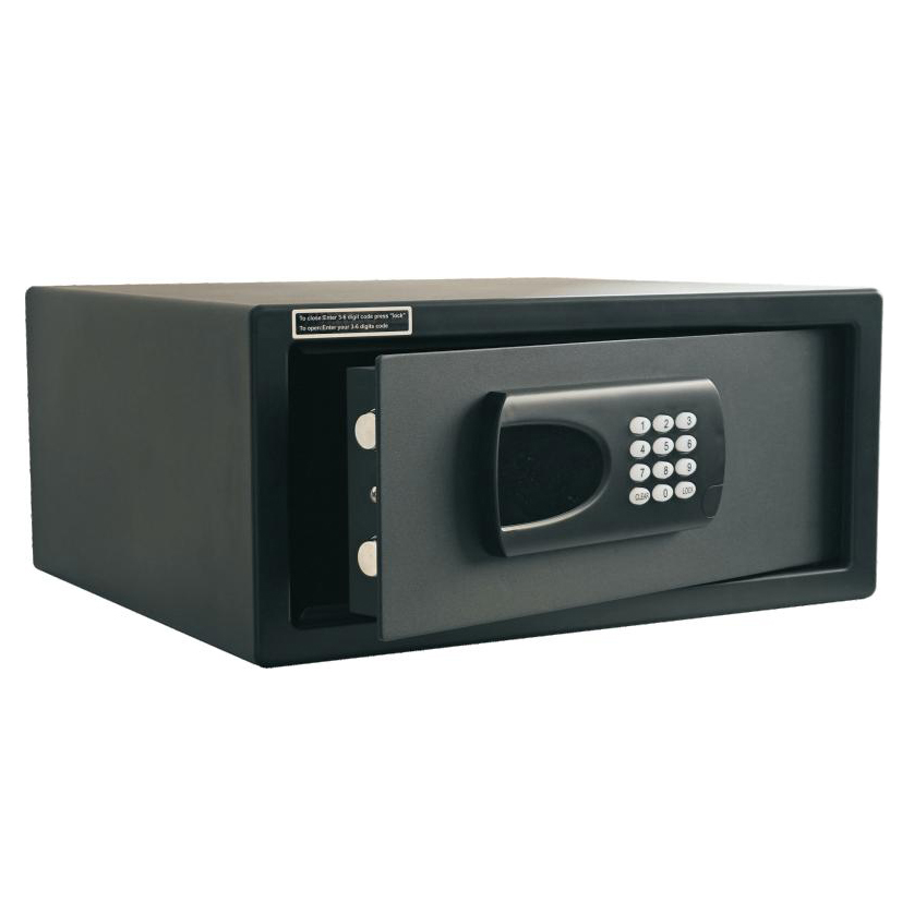 Hotel-Safe, Schrank, Safe, intelligenter Bargeld-Geld-Stahl, feuerfester digitaler Safe für Schmuck, Sicherheitsbox