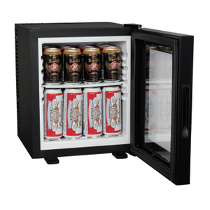 Mini-Kühlschrank, Bar, Glastür, solide Tür, Hotel, Heimbüro, 19–20 l, Mini-Kühlschrank, Kühlschrank für Wein und kalte Getränke