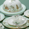 Bestseller chinesischer Stil Bone China Luxus feines China -Abendessen, Luxus -Abendessen ~