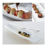 Customized Products Keramik weiße Service Dish Bone China Meeresfrüchte 14 "Bootsform für das Restaurant Catering Hall